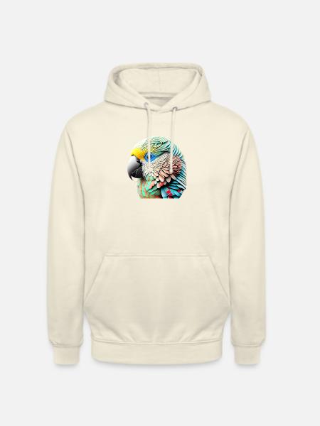Budgie Bird Bird Owner Cockatiel - Unisex Hoodie - vanilla
