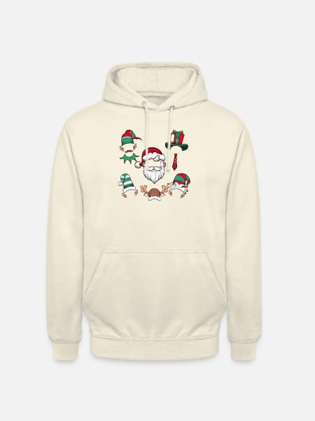 Weihnachtsmützen - Unisex Hoodie - Vanille-Milchshake