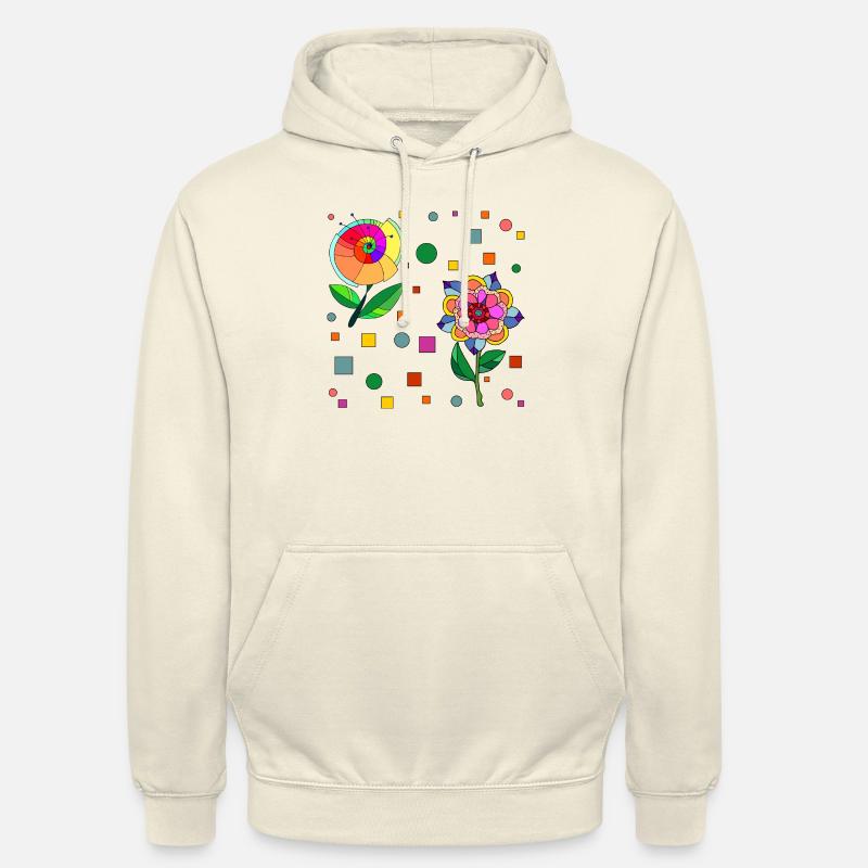 Blumen - Unisex Hoodie - Vanille-Milchshake