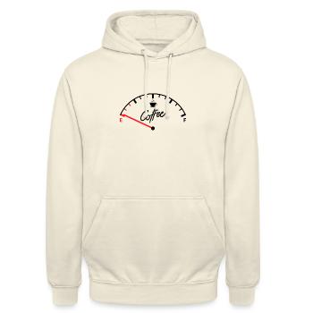 Coffee Station - Unisex Hoodie - vanilla - Front - Alina (178cm) & Michal (187cm)
