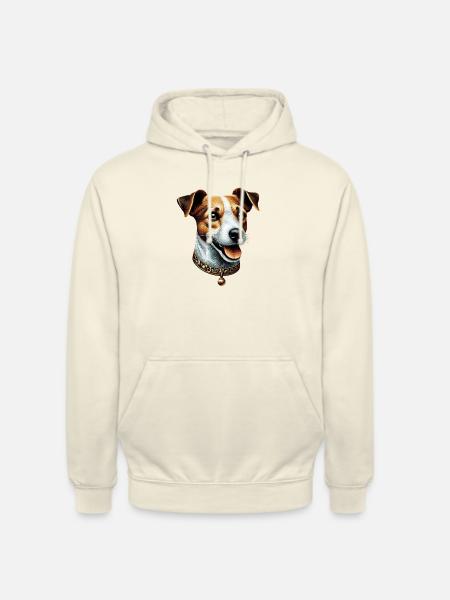 Jack Russel - Unisex Hoodie - Vanille-Milchshake