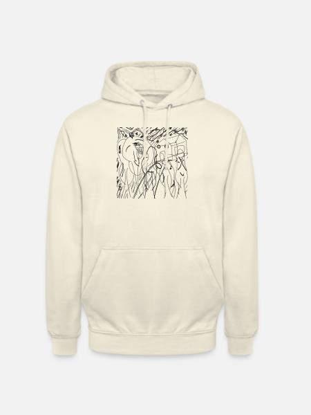 Transparent animated forest - Unisex Hoodie - vanilla