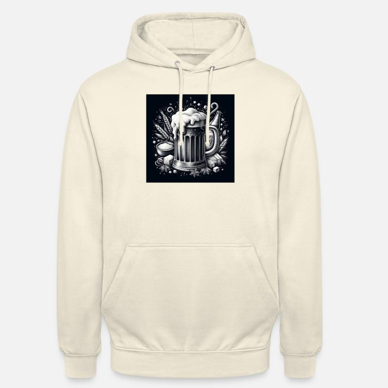 BeerMug - Unisex Hoodie - Vanille-Milchshake
