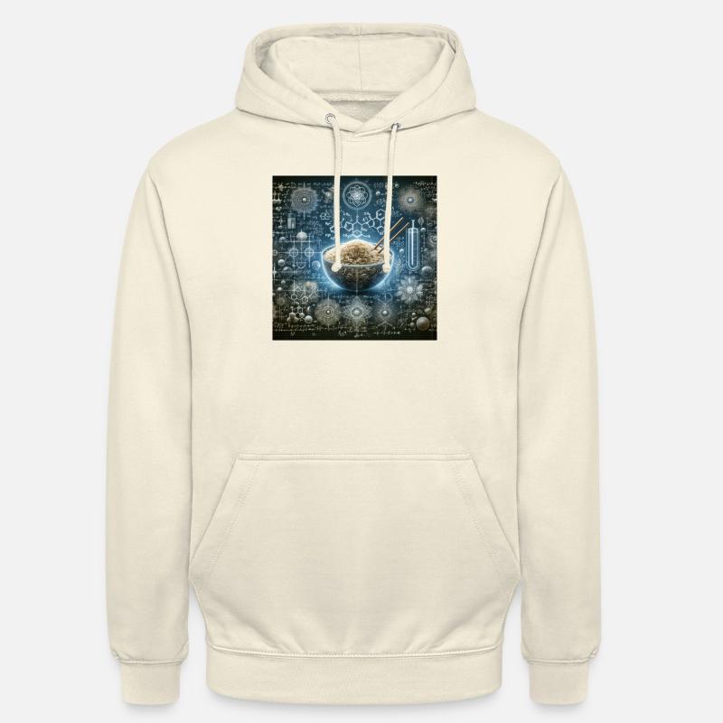Quantum Culinary Cosmos - Unisex Hoodie - Vanille-Milchshake
