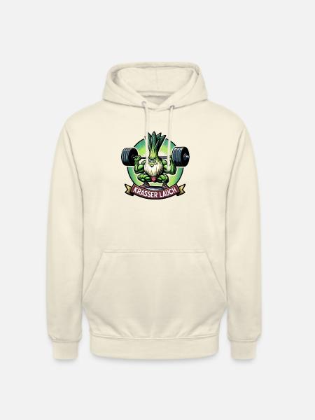 Krasser Lauch - Unisex Hoodie - Vanille-Milchshake