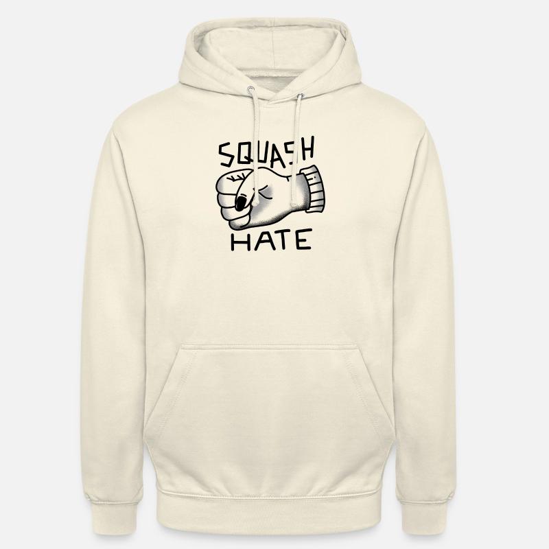 Squash Hate - Unisex Hoodie - vanilla