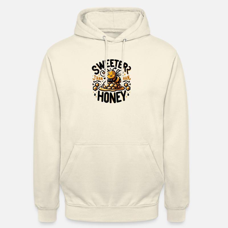 Plus doux que le miel - Sweat-shirt à capuche unisexe - vanille