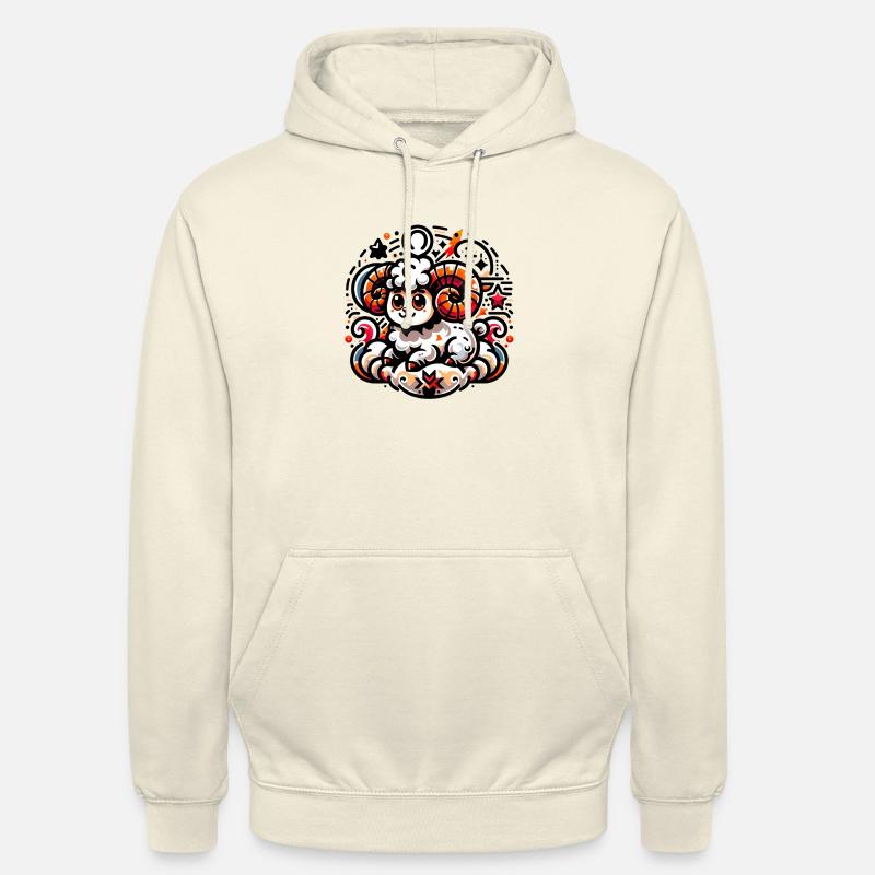 Widder - Unisex Hoodie - Vanille-Milchshake