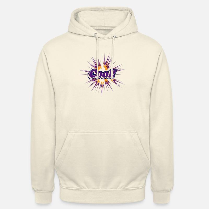 cool cool cool - Sweat-shirt à capuche unisexe - vanille