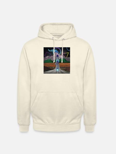 Skater Mädchen Pop Art Collage - Unisex Hoodie - Vanille-Milchshake