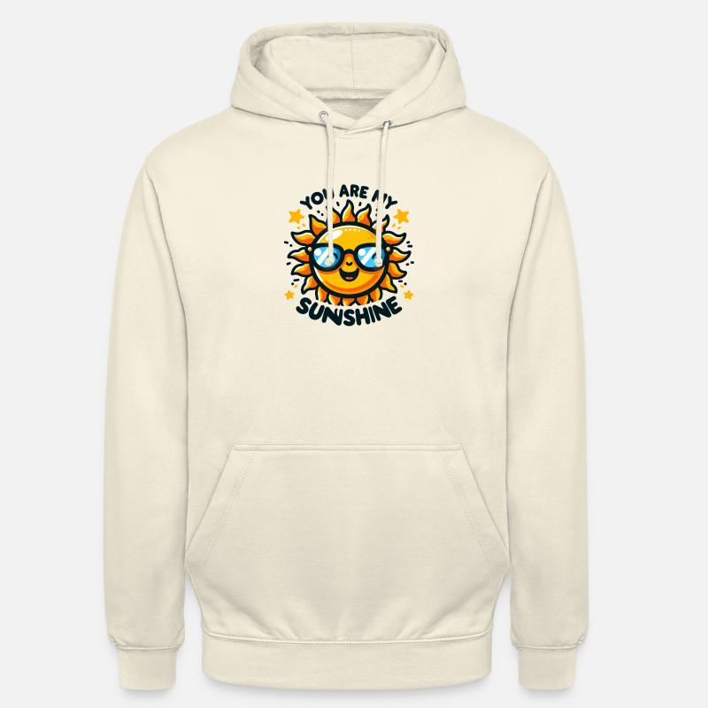 Tu es mon rayon de soleil - Sweat-shirt à capuche unisexe - vanille