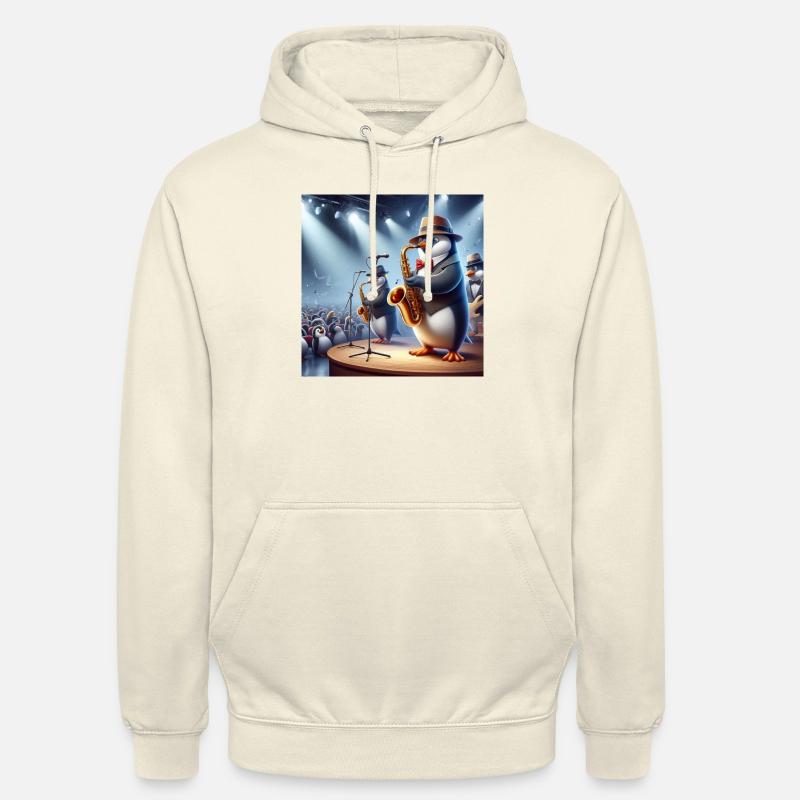 Mr Pingu - Unisex Hoodie - Vanille-Milchshake