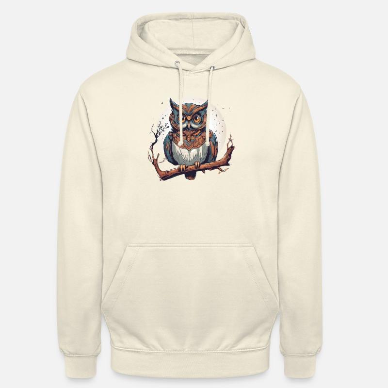 magic owl 2 - Unisex Hoodie - Vanille-Milchshake