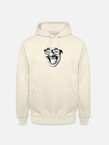 Funny face! - Unisex Hoodie - vanilla