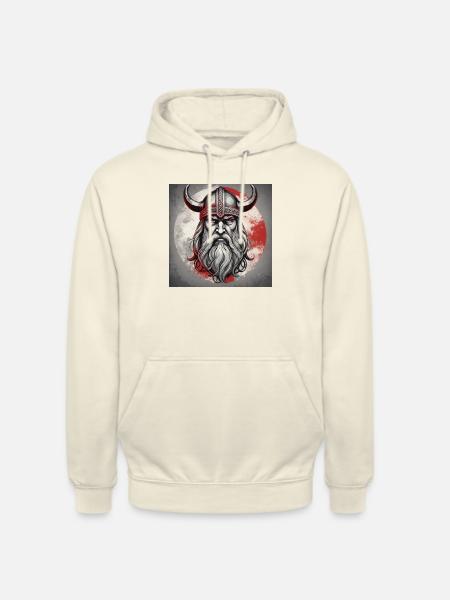 Der Allvater der Wikinger - ODIN - Unisex Hoodie - Vanille-Milchshake