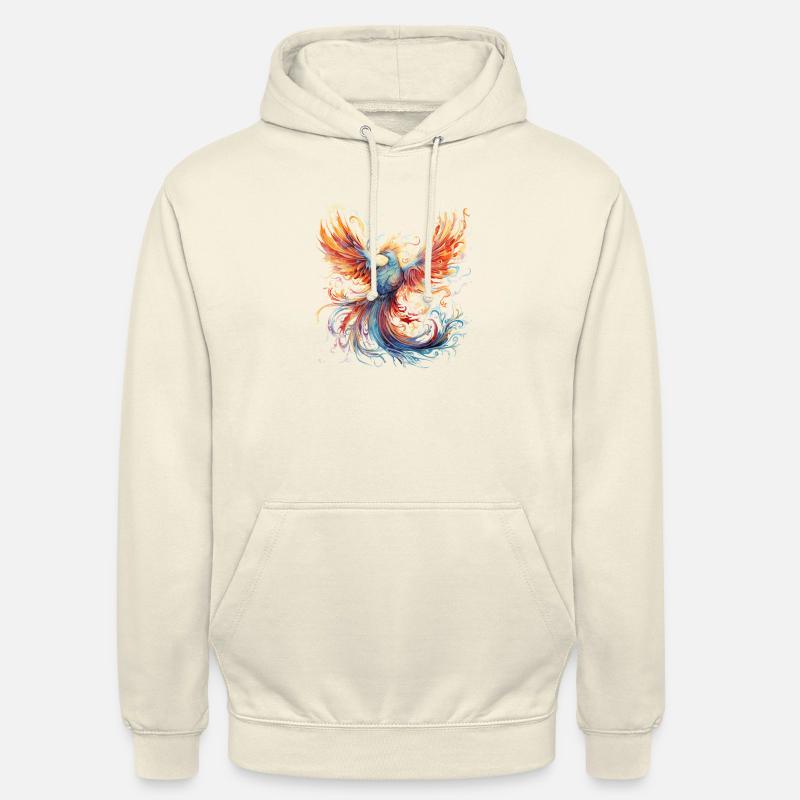 Phénix mythique - Sweat-shirt à capuche unisexe - vanille