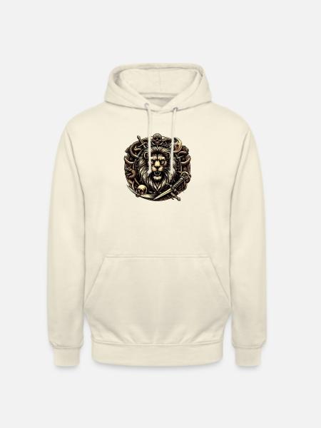 Living Like a Leo - Unisex Hoodie - vanilla