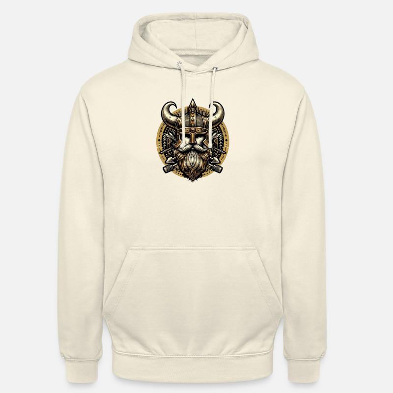 Der Helm der Ehrfurcht - Unisex Hoodie - Vanille-Milchshake