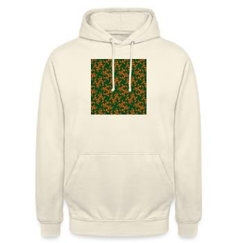 Motif élégant - Sweat-shirt à capuche unisexe - vanille - Devant - Alina (178cm) & Michal (187cm)