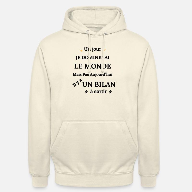 Comptable Comptabilité Métier - Sweat-shirt à capuche unisexe - vanille