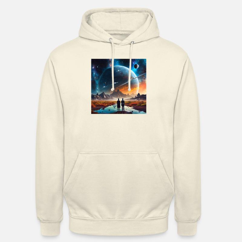 Firefly extraterrestre 24974 - Sweat-shirt à capuche unisexe - vanille