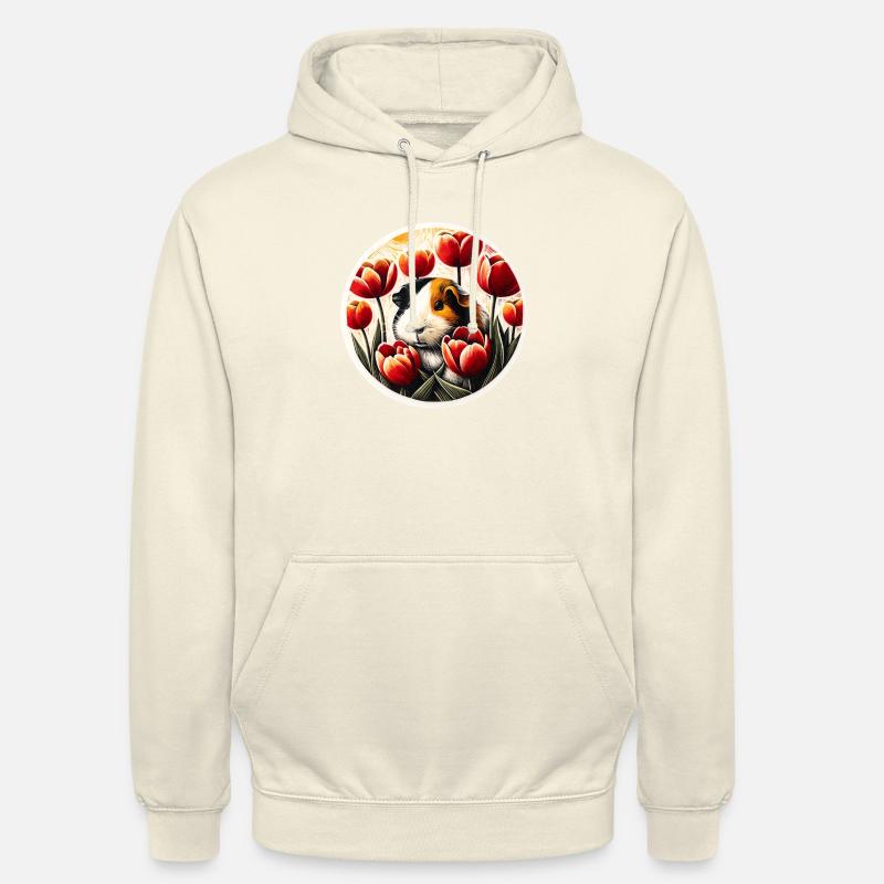 Cobaye - Sweat-shirt à capuche unisexe - vanille