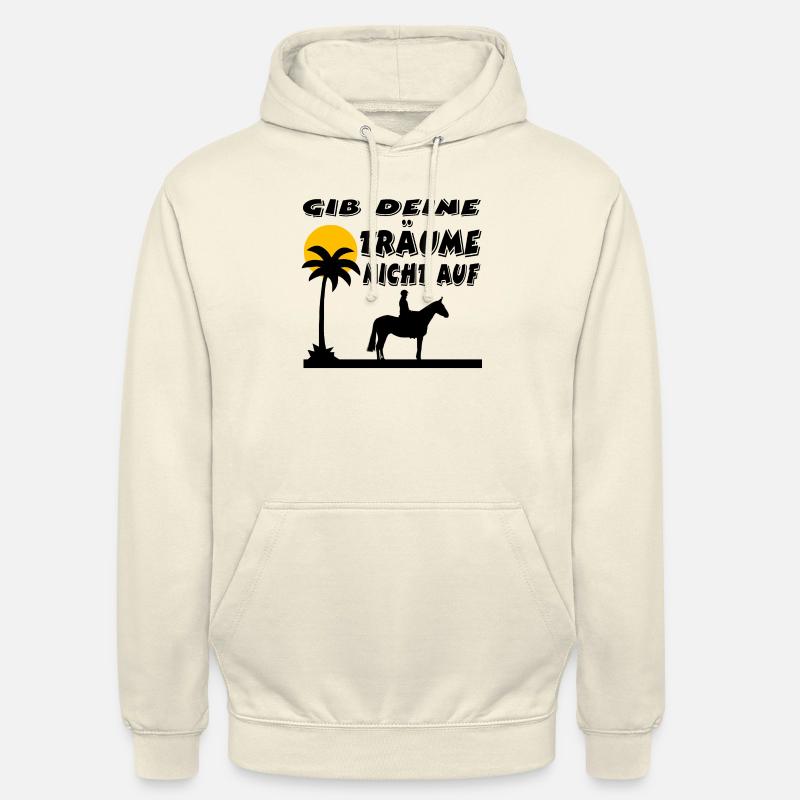 Pferde - Unisex Hoodie - Vanille-Milchshake