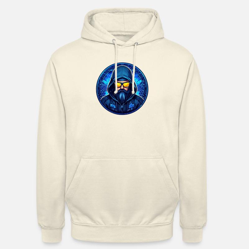 Schwedisches Hacker-Emblem 2 - Unisex Hoodie - Vanille-Milchshake