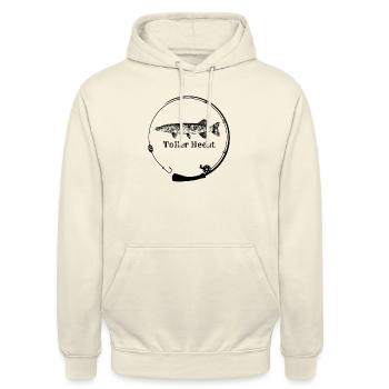 Toller Hecht! - Unisex Hoodie - Vanille-Milchshake - Vorne - Alina (178cm) & Michal (187cm)