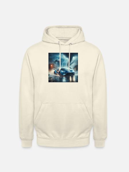 Sportwagen - Unisex Hoodie - Vanille-Milchshake