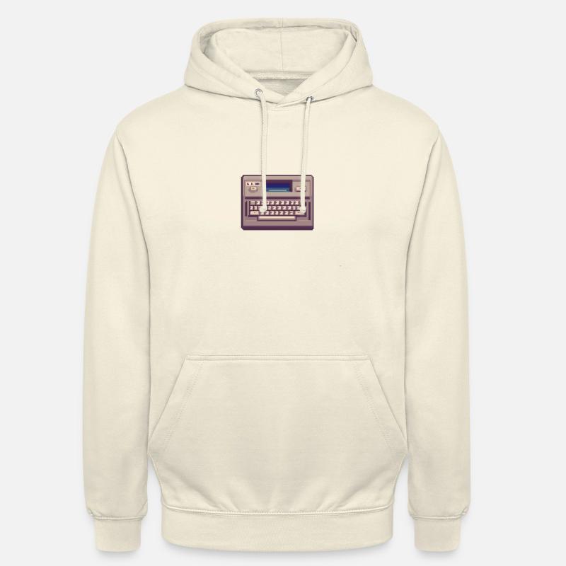 Octets rétro - Comp - Sweat-shirt à capuche unisexe - vanille