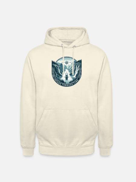 Epic Fjord Expedition - Unisex Hoodie - vanilla