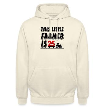 Bauer - Unisex Hoodie - Vanille-Milchshake - Vorne - Alina (178cm) & Michal (187cm)