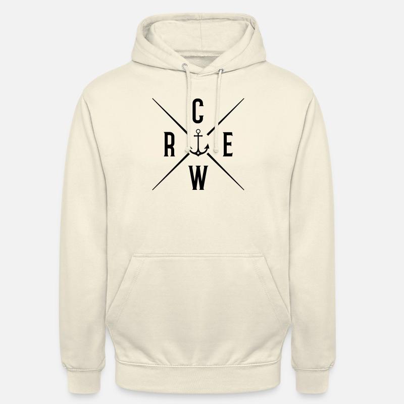 équipage - Sweat-shirt à capuche unisexe - vanille