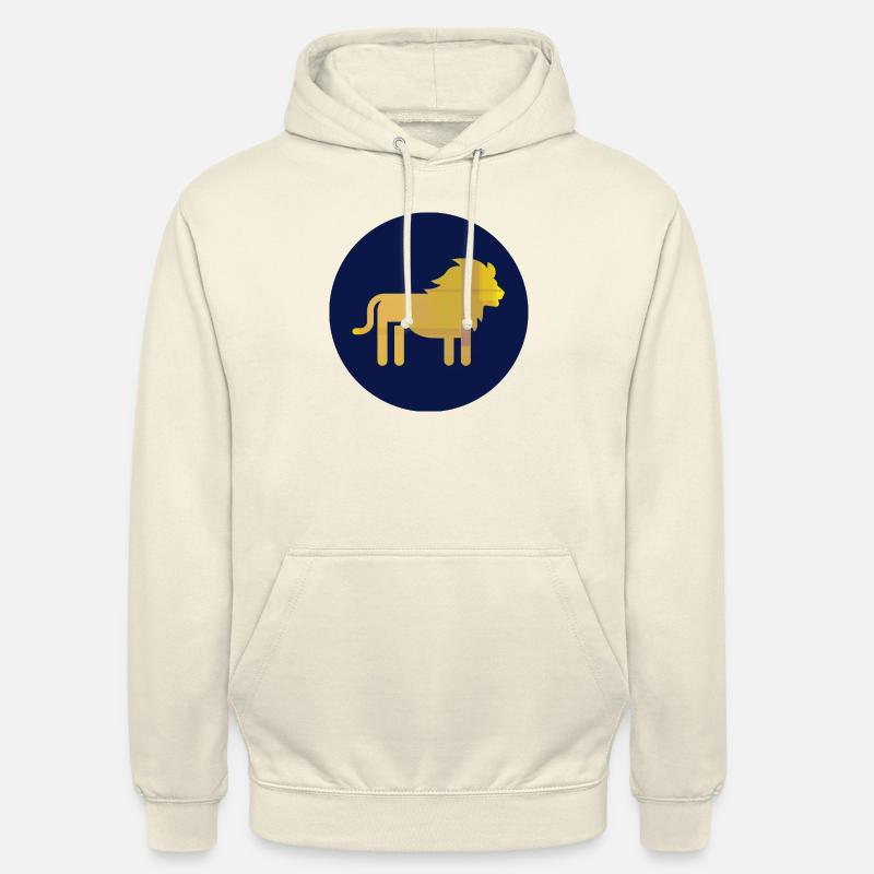 Löwe - Unisex Hoodie - Vanille-Milchshake