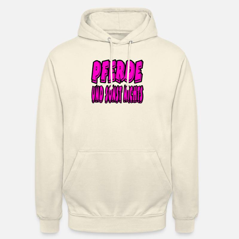 Pferde - Unisex Hoodie - Vanille-Milchshake