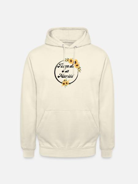 Team der Sonnenblumenbraut - Junggesellinnenabschied Geschenkidee - Unisex Hoodie - Vanille-Milchshake