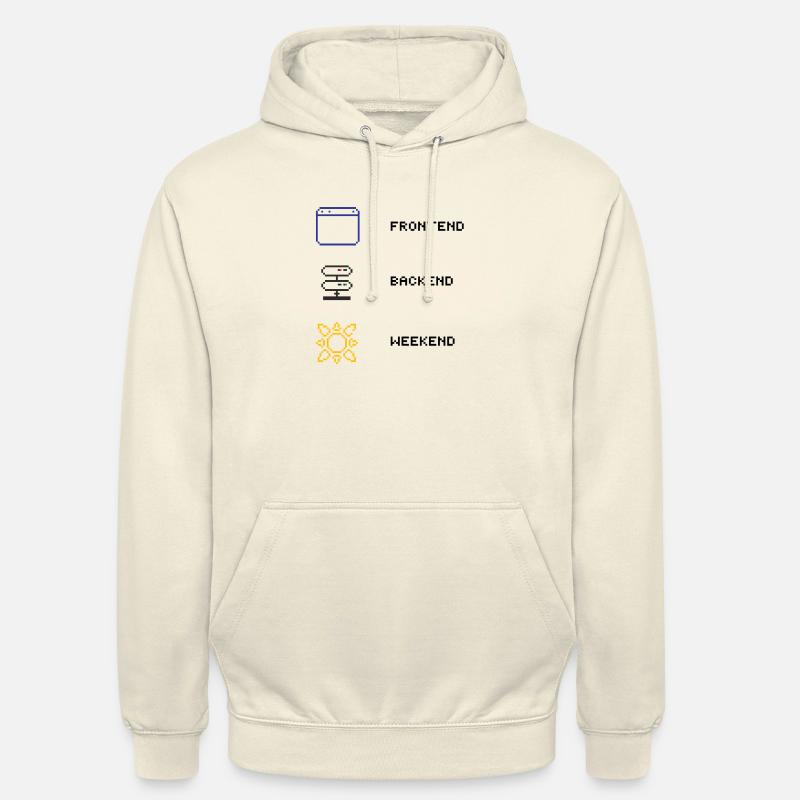 For every full-stack developer - Unisex Hoodie - vanilla