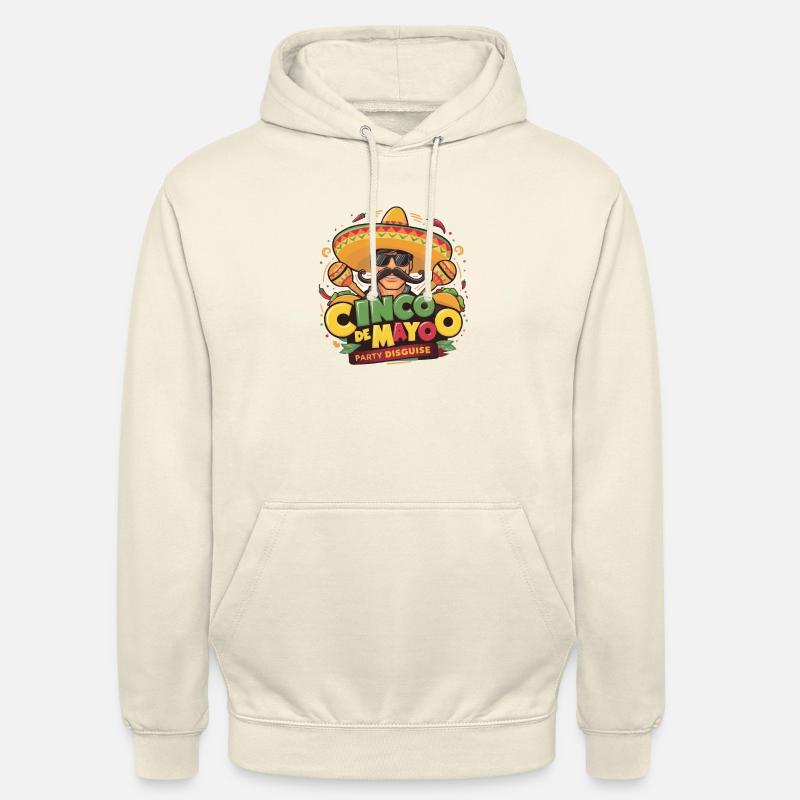 cinco de mayo - Sweat-shirt à capuche unisexe - vanille