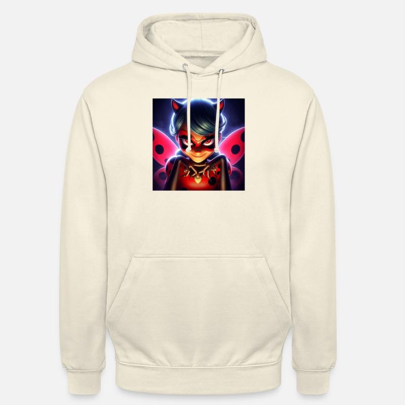 Dark Lady Bug - Sweat-shirt à capuche unisexe - vanille