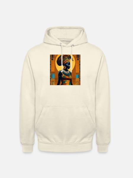 AFRIKA MAMA - Unisex Hoodie - vanilla