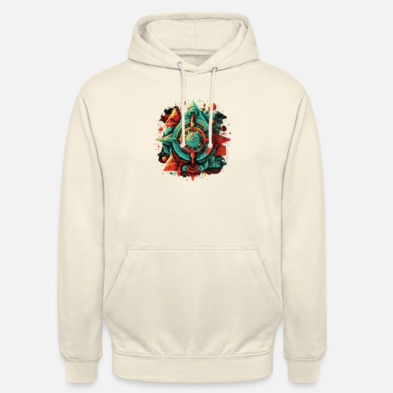 Beautiful Mathematical Architectural Construct - Unisex Hoodie - vanilla