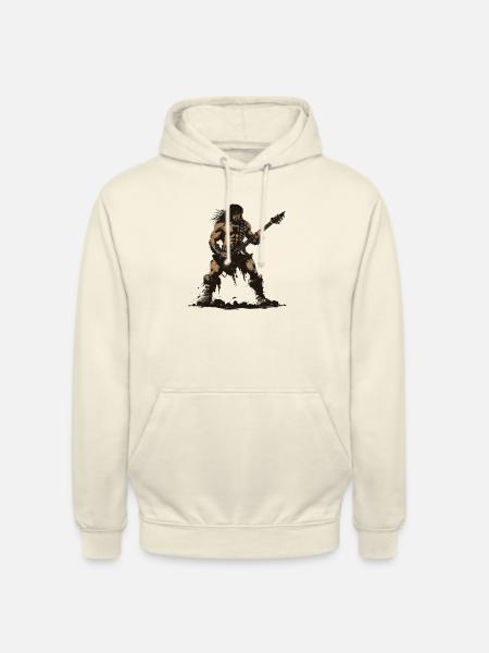 Barbarischer Rocker - Unisex Hoodie - Vanille-Milchshake