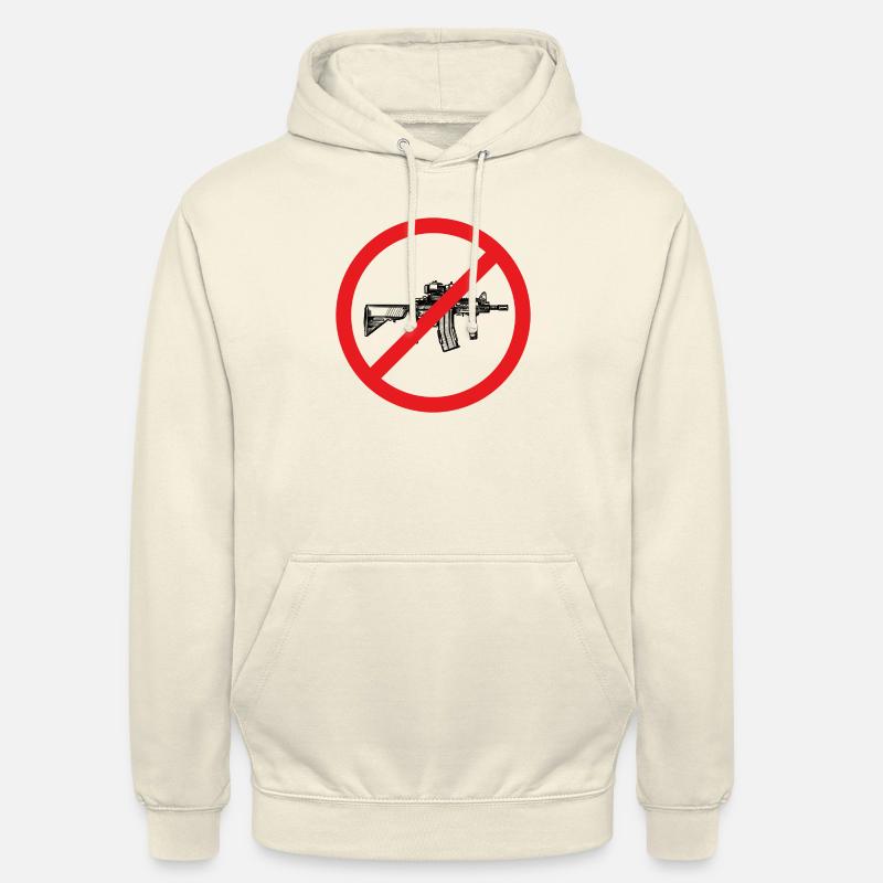 Stop War / Waffe verboten - Unisex Hoodie - Vanille-Milchshake