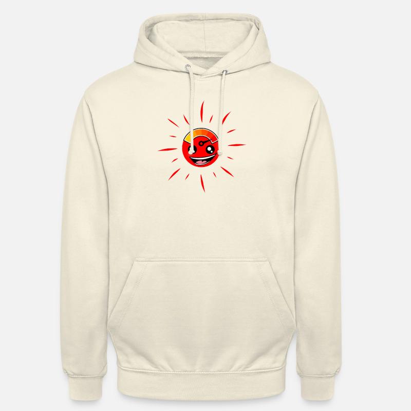 La température est au maximum c'est la canicule - Sweat-shirt à capuche unisexe - vanille
