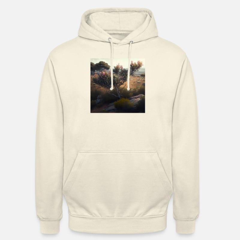 Outback blüht - Unisex Hoodie - Vanille-Milchshake