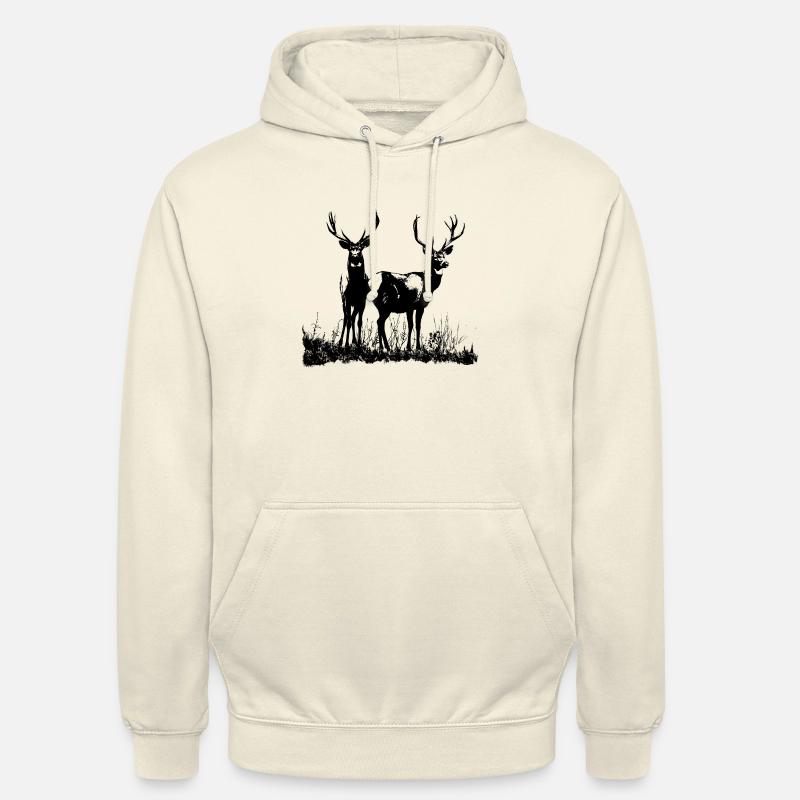 La chasse comme tradition et nécessité - Sweat-shirt à capuche unisexe - vanille
