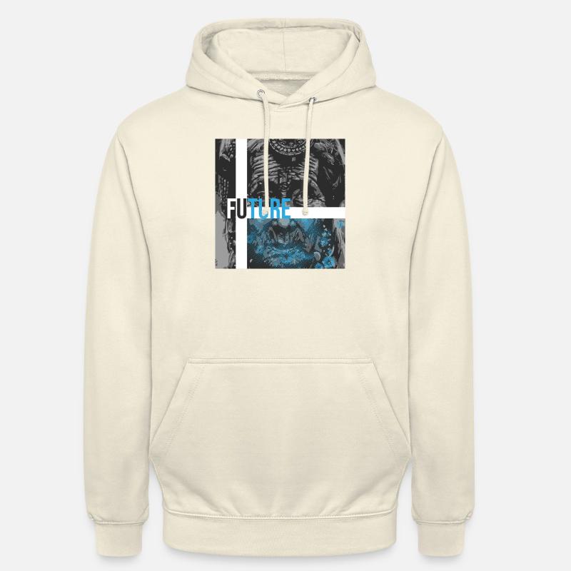Future #11 - Sweat-shirt à capuche unisexe - vanille