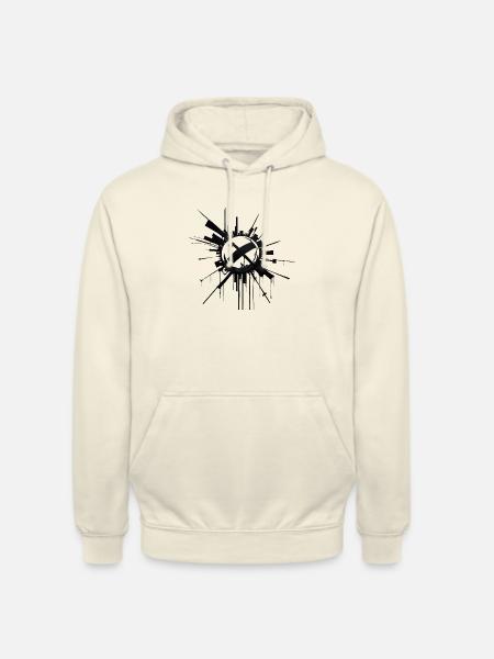 Kunst Splash - Unisex Hoodie - Vanille-Milchshake