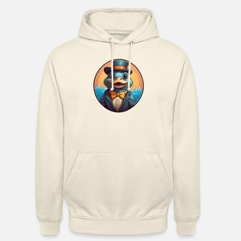 Lustiges Schnabeltier Comic - Unisex Hoodie - Vanille-Milchshake